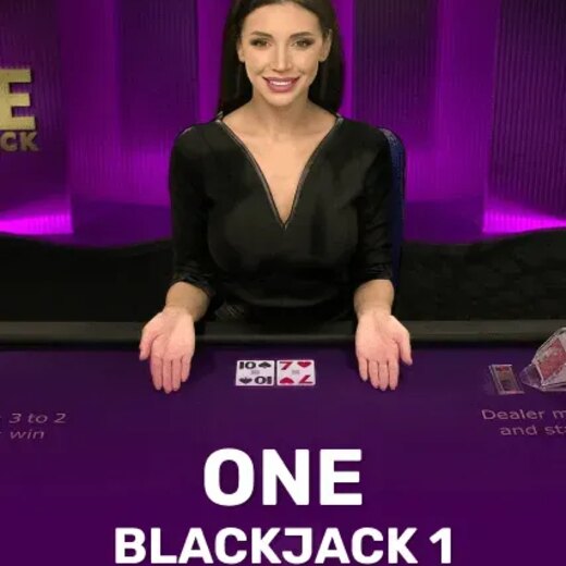 One Blackjack canlı masa oyunu
